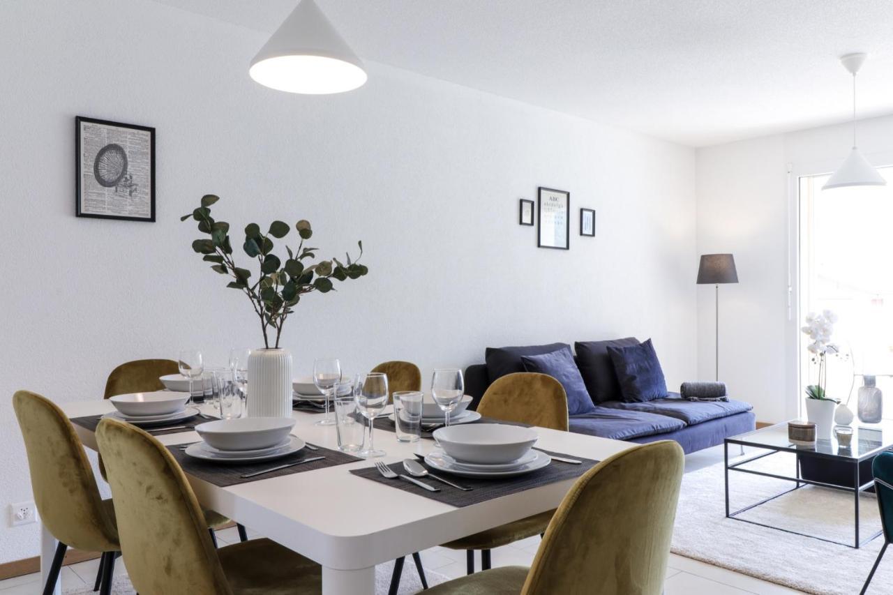 Nice Apartment Ideally Located In Martigny Kültér fotó