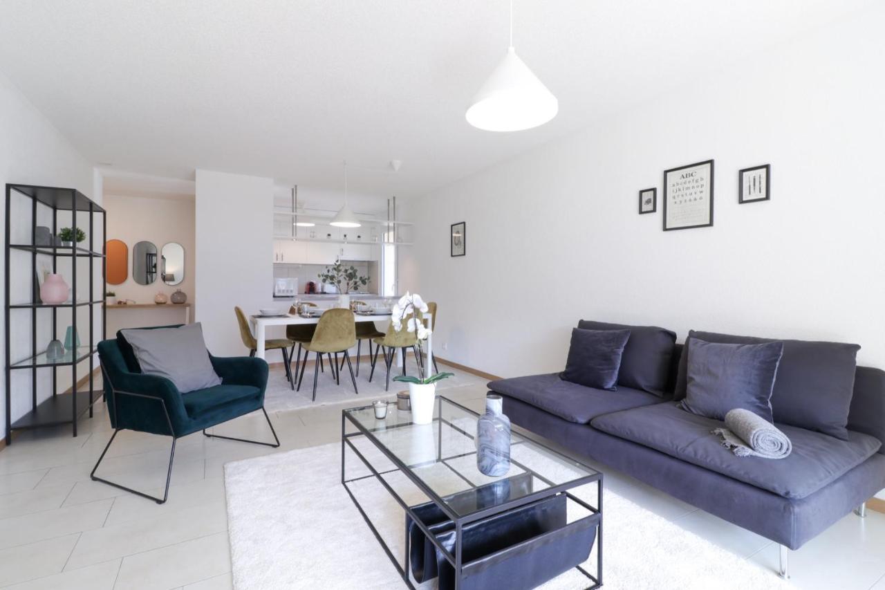 Nice Apartment Ideally Located In Martigny Kültér fotó