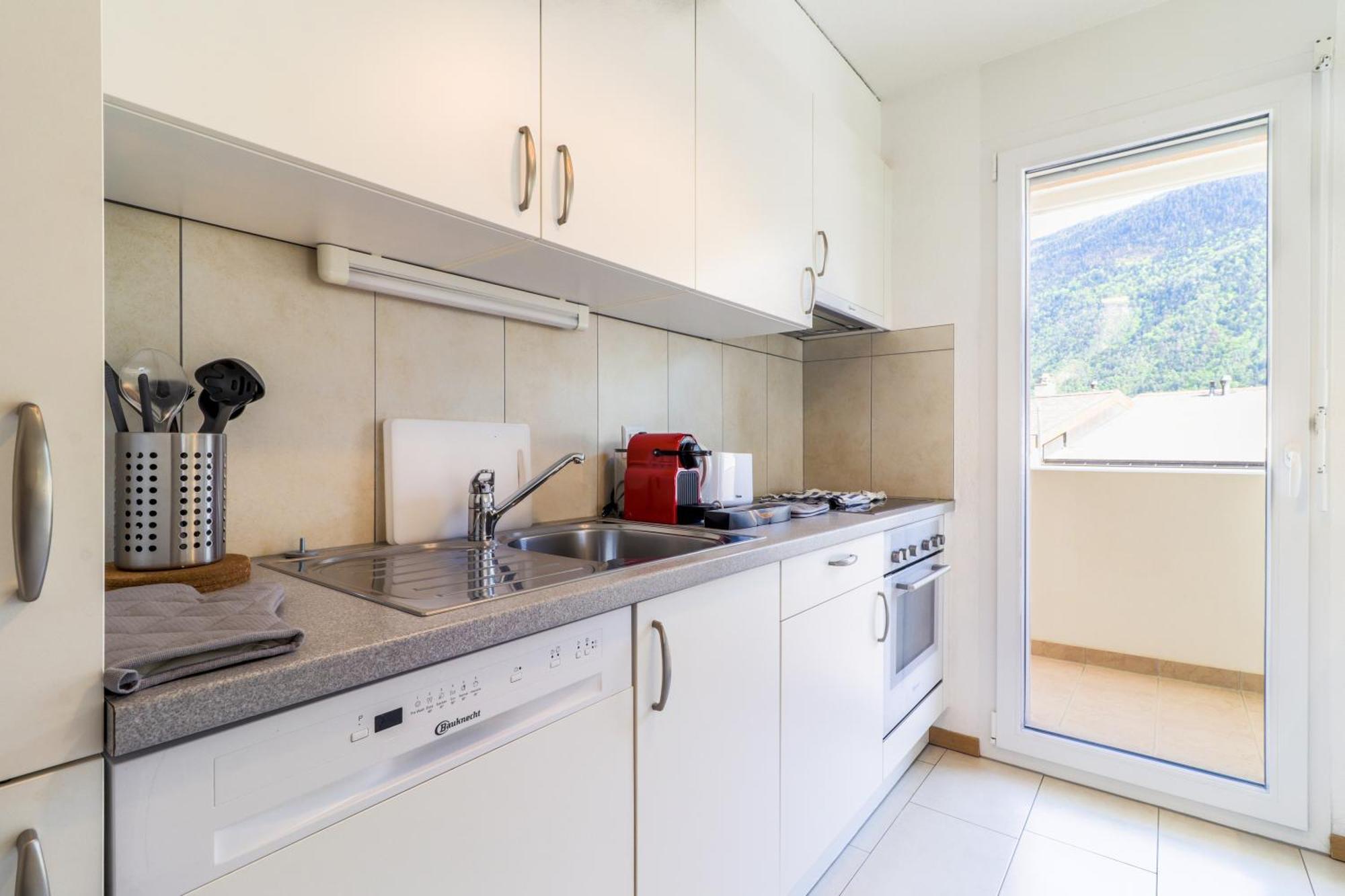 Nice Apartment Ideally Located In Martigny Kültér fotó
