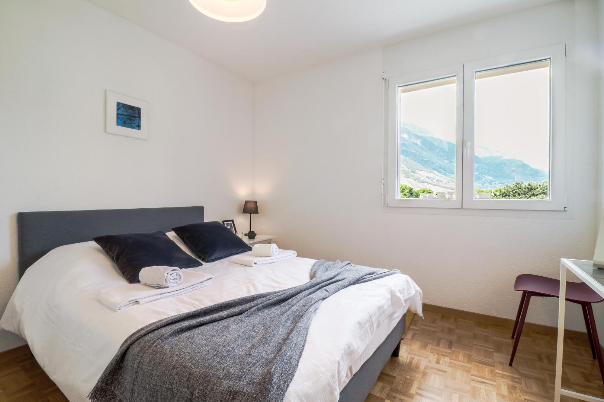 Nice Apartment Ideally Located In Martigny Kültér fotó
