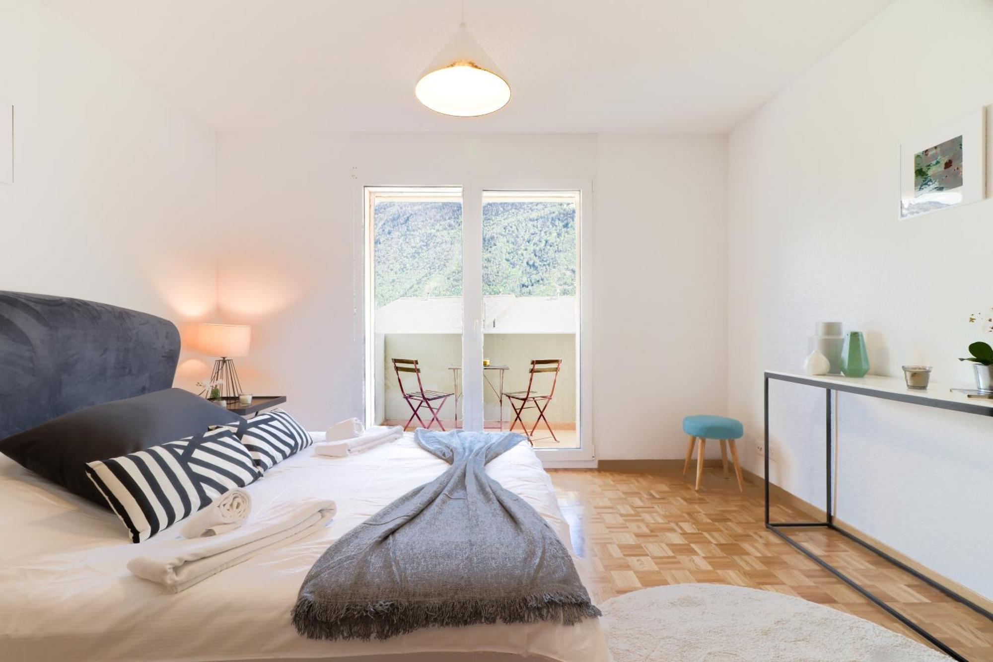 Nice Apartment Ideally Located In Martigny Kültér fotó